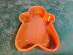 1QT Chantal Gingerbread Man Shaped Stoneware Baking Dish/mold/candy. Fixed Price $12.00.