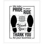 Chimailong White Paper Floor Mats : Disposable Cars Auto Vehicles A.... Fixed Price $36.96.