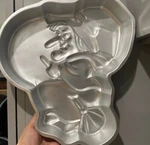 Vtg Witch Broomstick Wilton Cake Pan 1981 Number 502-3398 Halloween. Fixed Price $16.00.