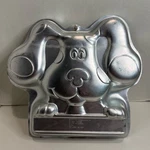 Vintage Blues Clues Cake Pan Wilton 2003 Mold 2105-3064 Aluminum Viacom. Fixed Price $8.50.