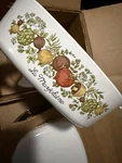 Nos Vintage Corningware Spice Of Life 10PC Chef Master Set W/ Box & Lids. Fixed Price $300.00.