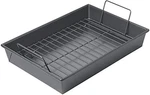 Chicago Metallic 16947 Professional Roast Pan With Non-stick Rack, 13-INCH-BY-9-. Fixed Price $25.73.