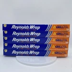 Qty New Reynolds Wrap Heavy Duty 37.5 Sq. Ft. Non-stick Grilling Aluminum Foil. Fixed Price $57.50.