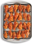 Nordic Ware Oven Crisp Baking Tray 2PC Set Includes Pan And Rack; Natural Alumin. Fixed Price $31.28.