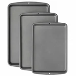 Wilton Bake It Better Non-stick Baking Pan Set, 3-PIECE. Fixed Price $34.00.