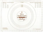 Mrs. Anderson's Baking Non-slip Pastry Rolling Mat, 18-INCH By 24-INCH. Fixed Price $40.09.