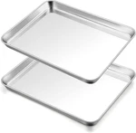 Baking Sheet, 17.6 X 13 Stainless Steel Large Cookie Half. Fixed Price $31.93.