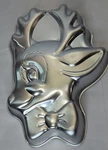 1988 Christmas Wilton Rudolph Reindeer Cake Pan Mold 2105-1224 See Pics. Fixed Price $22.50.
