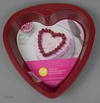 Wilton Valentine 9 Red Heart Shaped Non Stick Cake Pan 2105-5467 Nwt. Fixed Price $17.99.