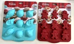 Trudeau Silicone Holiday Gingerbread Woman, Ornament Shape Cupcake Pan. Fixed Price $18.47.
