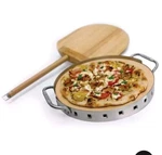 Broil King Stainless Steel Imperial Pizza Stone Grill Set Best Date Night. Fixed Price $73.99.