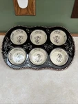 Temptations By Tara Floral Lace Muffin / Cupcake Pan. Fixed Price $25.00.