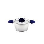 Nib Berghoff Stacca Stainless Steel 7 Covered Casserole Dish Blue 3QT $100 SH13. Fixed Price $9.74.