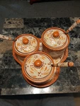 Temptations 10 Piece Condiment Serving Tray With Individual Covered Bowls.... Fixed Price $21.00.