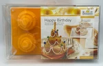 Rbv Birkmann Silicone Baking Freezing Molds Happy Birthday For 6. Fixed Price $7.46.