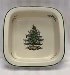 Spode Christmas Tree 10" Square Baker / Baking Dish New Original Box. Fixed Price $27.95.