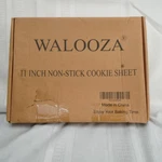 Walooza 11 Inch Non-stick Cookie Sheet Baking Pan Set Of 2 Durable Trays. Fixed Price $19.95.