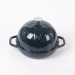 Hawok Cast Iron Bread Cloche, Dia. 7.8INCH/20CM, 0.95QT, Sourdough Navy Blue. Fixed Price $43.57.