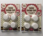 Set Of 100 Count Home Smart Paper Cupcake Baking Cups, 5.5 Cm X 2.3. Fixed Price $9.99.
