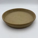 The Pampered Chef Round Deep Dish Baker Stoneware 11" Family Heritage Pizza Pan. Fixed Price $28.99.