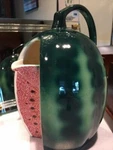 Watermelon Shaped Pitcher Porcelain Shafford Original 8"T Vintage. Fixed Price $28.88.