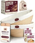 Superbaking Banneton Bread Proofing Basket Set 2, 9", Natural. Fixed Price $50.35.