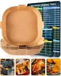 Air Fryer Disposable Paper Liner 6.3 Inch Square Non-stick Parchment Insert.... Fixed Price $20.51.