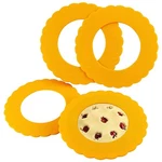 Webake Mini Silicone Pie 4 Pack, Crust 3. Shield, Yellow. Fixed Price $17.58.