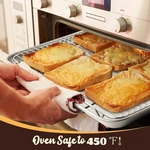 Cookie Sheet With Rack Set, Half Baking Pan For Oven Cooking, 18 X13 S.... Fixed Price $30.95.