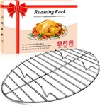 Oval Turkey Roasting RACK,12 Inch Stainless Steel For Thanksgiving. Fixed Price $27.64.
