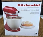 New Kitchenaid KSM2CB5BGS Bread Mixing Bowl With Baking Lid Grey Speckle Nib. Fixed Price $89.99.