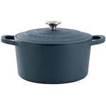 Crockpot 138504.02 Artisan Quart Enameled Cast Iron Dutch Oven In Matte Navy. Fixed Price $81.45.
