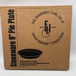 Pampered Chef Heritage Collection 9" Stoneware Round Baking Pie Plate #1425. Fixed Price $14.99.