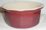 Emile Henry Modern 7.5" Souffle Dish Red Enamel Finish - Williams Sonoma. Fixed Price $18.00.