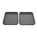 Goodcook Everyday Of Nonstick Steel 9" X 6" (2- Piece Set), Gray. Fixed Price $15.99.