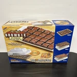 Perfect Brownie Ez Storage Deluxe Pan Set 13 9" Bakes 28 Slices New! + Bonus. Fixed Price $12.99.