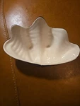 Vintage Hall China Gold Bowl Mid Century Modern Coastal Seashell Dish Usa. Fixed Price $25.00.