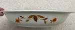 Hall Superior Quality Kitchenware Autumn Leaf 9.5" Round Pie Baking Dish Vtg. Fixed Price $10.00.