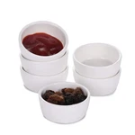 Haotop Mini Ramekins 1.5 Oz Set Of 6,SMALL Ceramics Souffle Dish, Exactly Des.... Fixed Price $17.21.