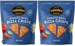 2 X Sonoma Creamery Tomato Basil Pizza Crisps, 9.5 Ounce. Free Shipping. Fixed Price $32.75.