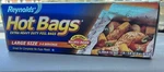 Reynolds Hot Bags 3 Large Size Sealed New Discontinued. Fixed Price $8.50.