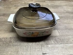 Corelle Coordinates A-1-B Liter Casserole Dish & Lid Abundance Pattern. Fixed Price $14.99.