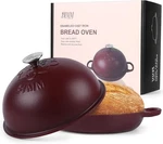 Bimm Cookware Bread Baking Cast Iron Dutch Oven Pot W/ Lid - Red *new Box*. Fixed Price $39.99.