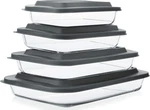 Pyrex Easy Grab 4-PACK Glass Baking Dish Set (1.5QT, 2QT, 3QT, 8-PC,. Fixed Price $62.94.