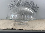 Ikea Arv Br Llop Pedestal Glass Cake Stand With Dome Lid. Fixed Price $25.00.