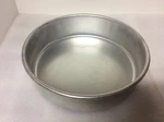Nordic Ware 6" Round Layer Cake Pan Silver. Fixed Price $9.95.
