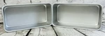 Fat Daddio BP-5642 Bread Loaf Pans 8X4X2.5 Lot Of Anodized Aluminum Usa. Fixed Price $28.43.