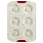 Trudeau Jumbo Donut Pan Nonstick 6 - Cavity, White. Fixed Price $41.30.