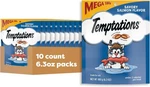 Whiskas Temptations Savory Salmon Flavor Mega Bag, 6.3 Ounce, 10 Per Case. Fixed Price $66.76.