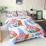 Great Pink Strawberry Mushroom 3D Quilt Duvet Doona Cover Set Pillow Case Print. Fixed Price $61.17.